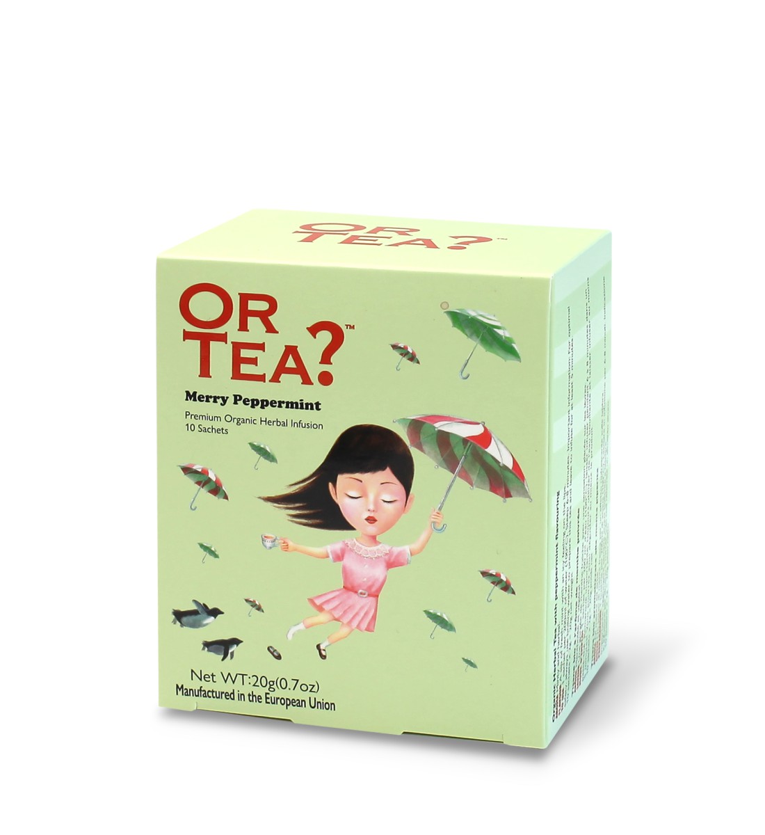 Or Tea Merry Peppermint Premium Organic Tea 20g
